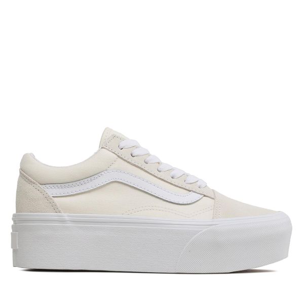 Vans Tenis superge Vans Old Skool Stackform VN0009PZCCZ1 Écru