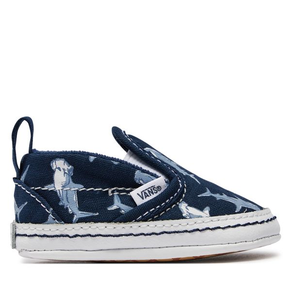 Vans Tenis superge Vans Slip-On V Crib VN000CRUBER1 Modra