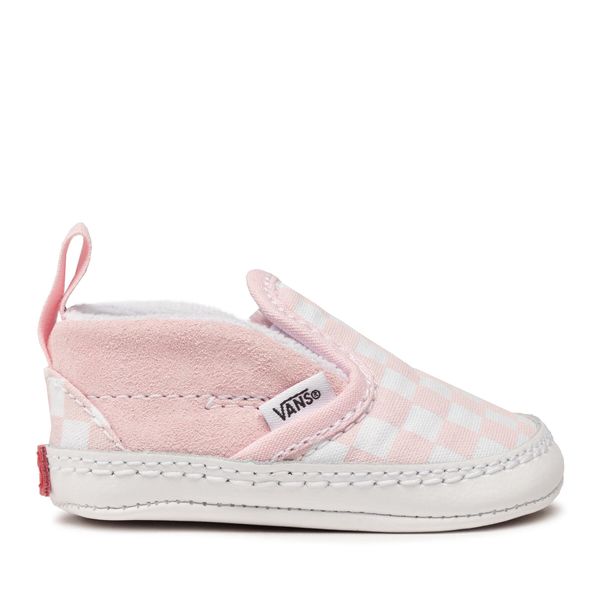 Vans Tenis superge Vans Slip-On V Crib VN0A2XSL04E1 Roza