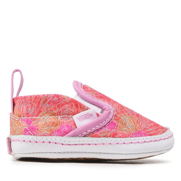 Vans Tenis superge Vans Slip-On V Crib VN0A2XSLPT51 Rose Camo Pink Floral