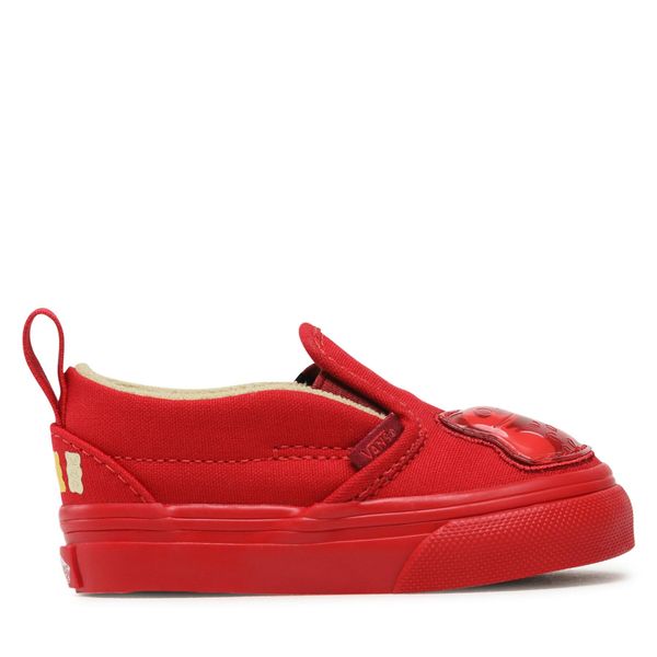 Vans Tenis superge Vans Slip-On V Haribo VN0009R8RED1 Rdeča