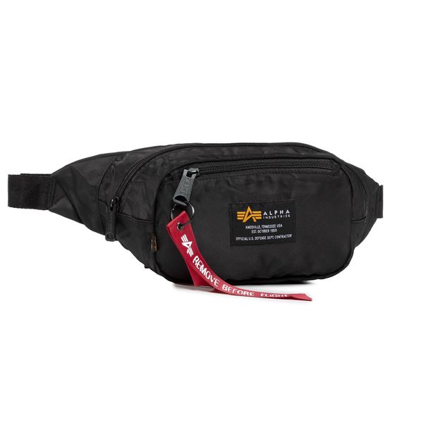 Alpha Industries torba za okoli pasu Alpha Industries Crew Waist Bag 196923 Črna