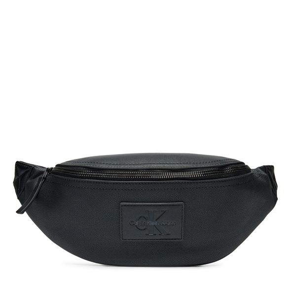 Calvin Klein Jeans torba za okoli pasu Calvin Klein Jeans Coated Waistbag38 Pu K50K512024 Črna