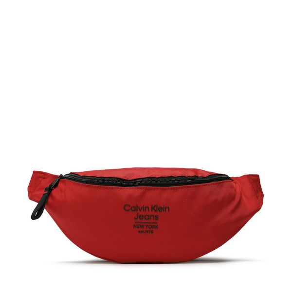 Calvin Klein Jeans torba za okoli pasu Calvin Klein Jeans Sport Essentials Waistbag38 Est K50K510098 Rdeča