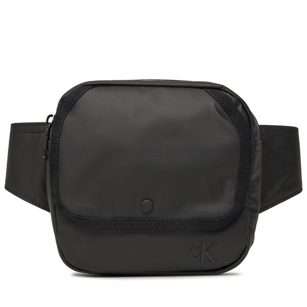 Calvin Klein Jeans torba za okoli pasu Calvin Klein Jeans Ultralight Waistbag18 Rub K50K511496 Black BEH