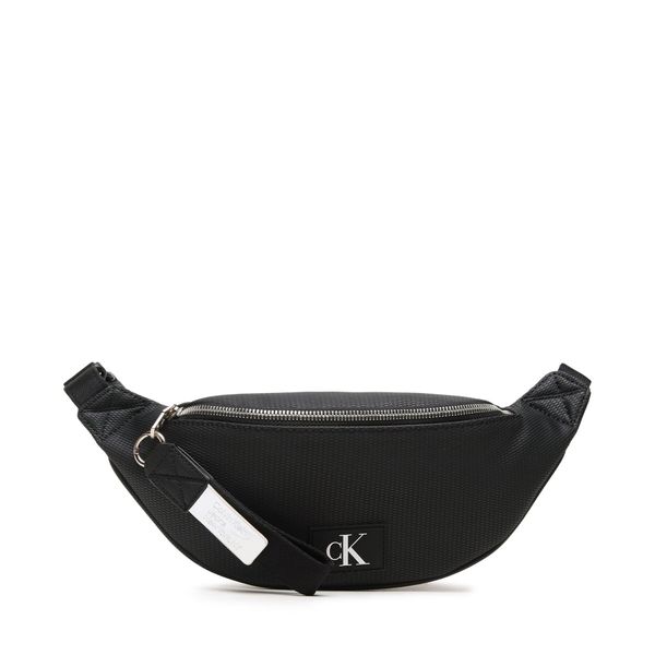 Calvin Klein torba za okoli pasu Calvin Klein Tagged Waistbag 32 K60K611032 Črna