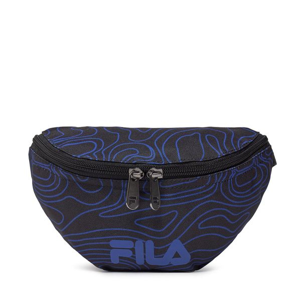 Fila torba za okoli pasu Fila Belmont Back To School Map Aop Small Street Waist Bag FBT0002.83294 Črna