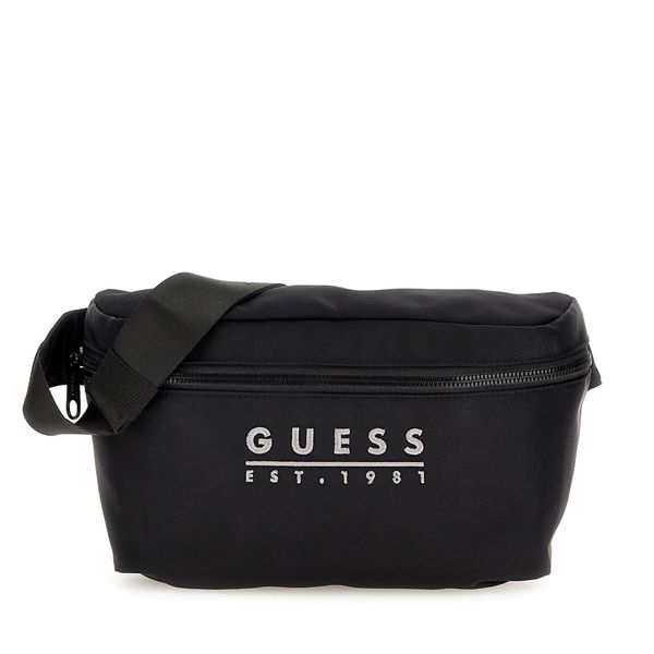 Guess torba za okoli pasu Guess Nola Mini Bags HMVENE P3331 Črna