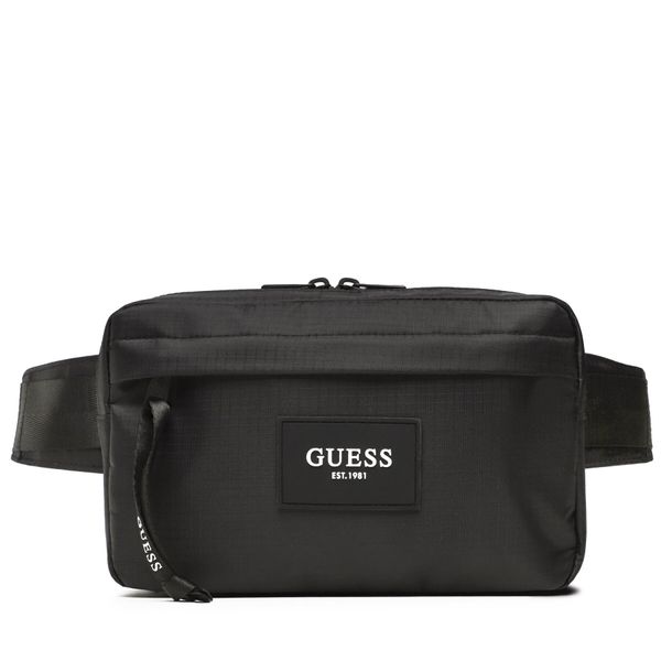 Guess torba za okoli pasu Guess Technical Handbag M3RZ05 WF8W0 Črna