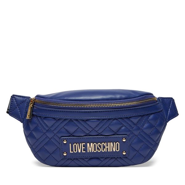 LOVE MOSCHINO torba za okoli pasu LOVE MOSCHINO JC4003PP0LLA0750 Mornarsko modra