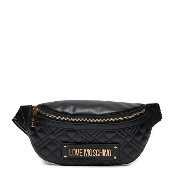 LOVE MOSCHINO torba za okoli pasu LOVE MOSCHINO JC4003PP1LLA0000 Črna