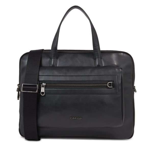 Calvin Klein Torba za prenosnik Calvin Klein Ck Elevated 2G Laptop Bag K50K510831 Črna