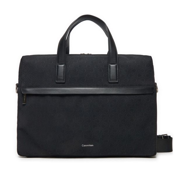 Calvin Klein Torba za prenosnik Calvin Klein Ck Must Laptopa Bag Mono K50K512727 Črna