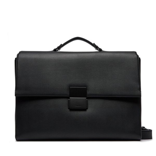 Calvin Klein Torba za prenosnik Calvin Klein Iconic Plaque Laptop Bag K50K511651 Ck Black BEH