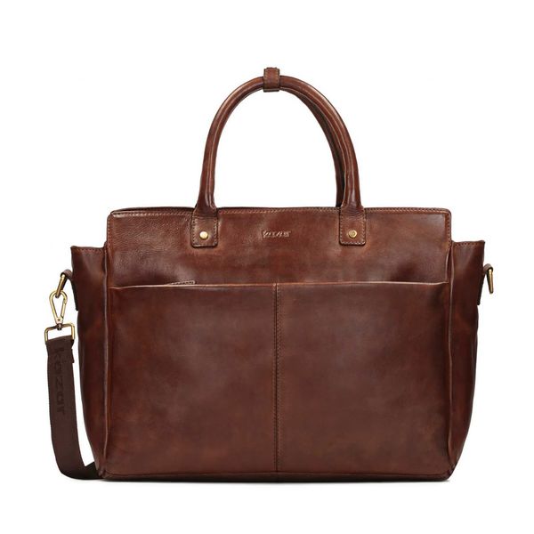 Kazar Torba za prenosnik Kazar Cyprianus 73470-01-02 Rjava