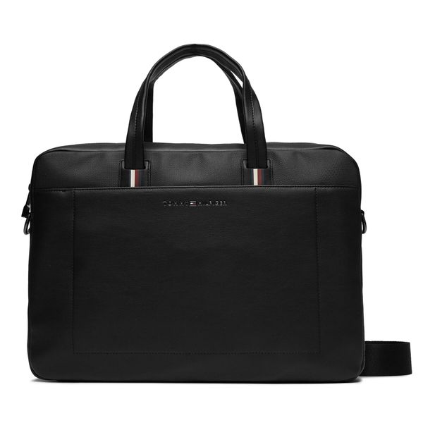 Tommy Hilfiger Torba za prenosnik Tommy Hilfiger Th Corporate Computer Bag AM0AM11822 Črna