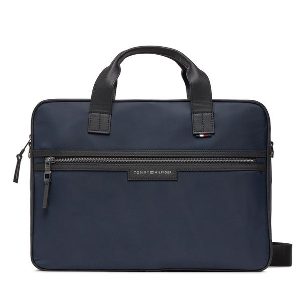 Tommy Hilfiger Torba za prenosnik Tommy Hilfiger Th Urban Repreve Computer Bag AM0AM11836 Space Blue DW6