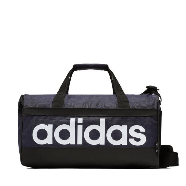 adidas Torbica adidas Essentials Linear Duffel Bag Extra Small HR5346 Modra