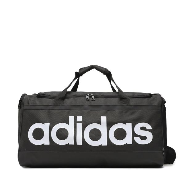 adidas Torbica adidas Linear Duffel M HT4743 Black/White