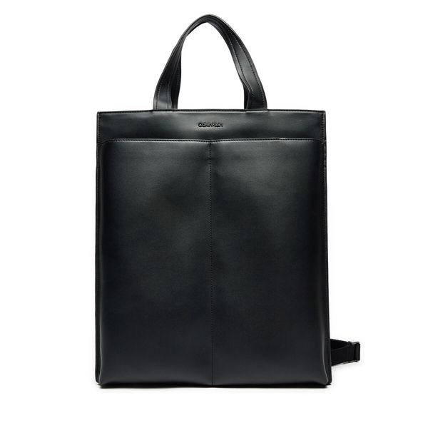 Calvin Klein Torbica Calvin Klein Clean Essential N/S Tote K50K512191 Črna