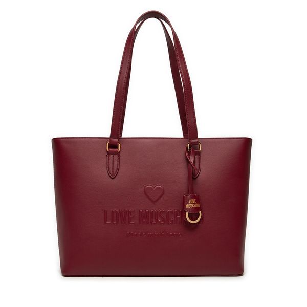 LOVE MOSCHINO Torbica LOVE MOSCHINO JC4114PP1LL1055A Rdeča