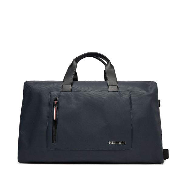 Tommy Hilfiger Torbica Tommy Hilfiger Th Pique Duffle AM0AM11779 Mornarsko modra