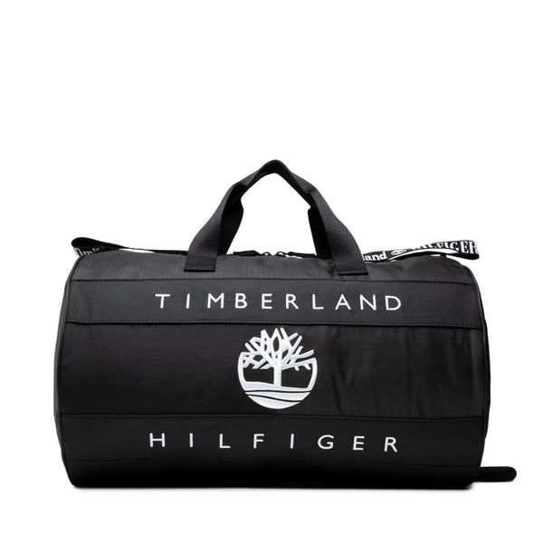 Tommy Hilfiger Torbica Tommy Hilfiger Th X Tbl Ri Duffle AU0AU01239 Črna