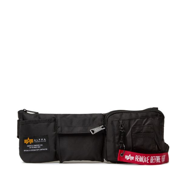 Alpha Industries Torbica za okrog pasu Alpha Industries Crew Utility Bag 128928 Črna