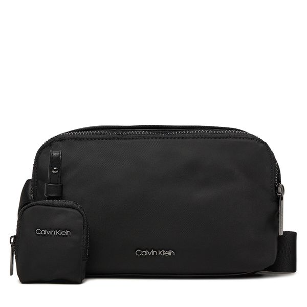 Calvin Klein Torbica za okrog pasu Calvin Klein Ck Est. Nylon Camera Bag K50K512116 Črna