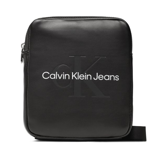 Calvin Klein Jeans Torbica za okrog pasu Calvin Klein Jeans Monogram Soft Reporter18 K50K510108 BDS