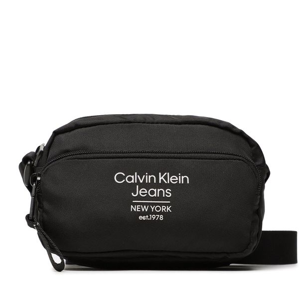 Calvin Klein Jeans Torbica za okrog pasu Calvin Klein Jeans Sport Essentials Camerabag18 Est K50K510099 BDS