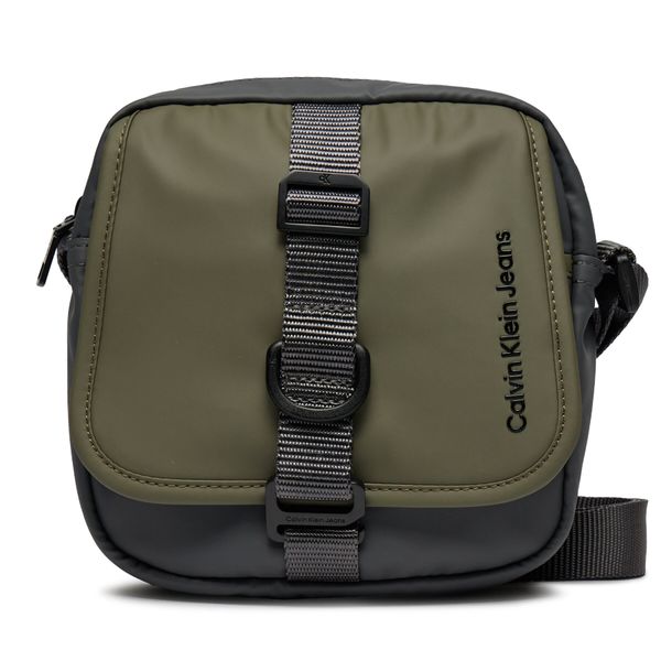 Calvin Klein Jeans Torbica za okrog pasu Calvin Klein Jeans Utilitarian Sq Camerabag Flap18 K50K511510 Khaki