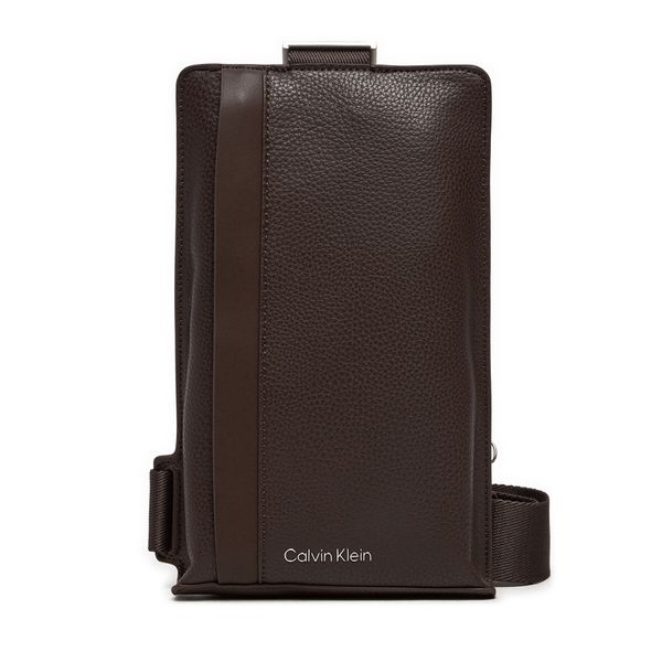 Calvin Klein Torbica za okrog pasu Calvin Klein Must Sling K50K512205 Rjava