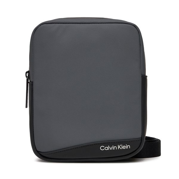 Calvin Klein Torbica za okrog pasu Calvin Klein Rubberized K50K511252 Siva