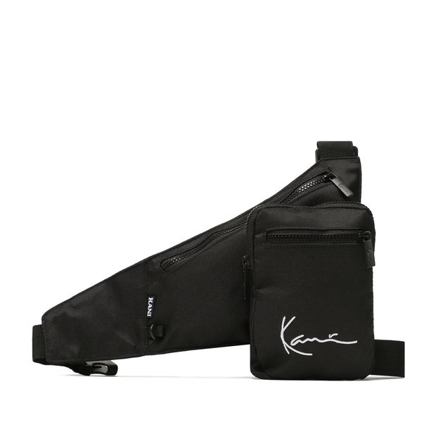 Karl Kani Torbica za okrog pasu Karl Kani Signature Crossbody Bag 4002662 Black