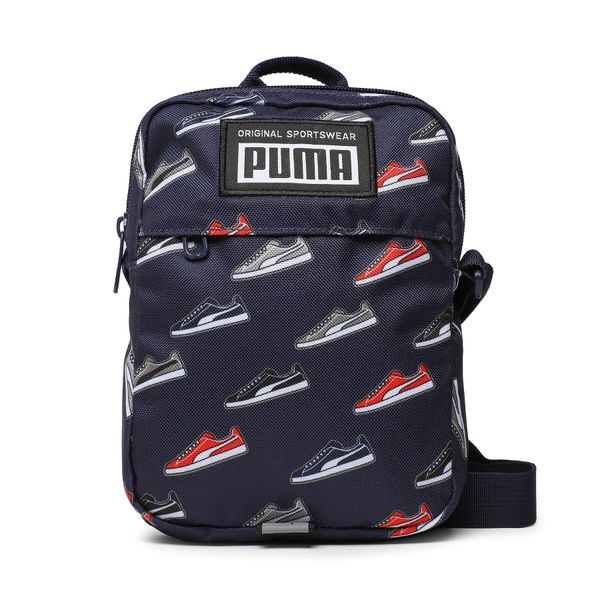 Puma Torbica za okrog pasu Puma Academy Portable 079135 Mornarsko modra