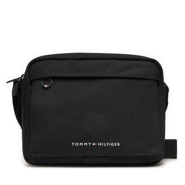 Tommy Hilfiger Torbica za okrog pasu Tommy Hilfiger Element Mini Messenger AM0AM12453 Črna