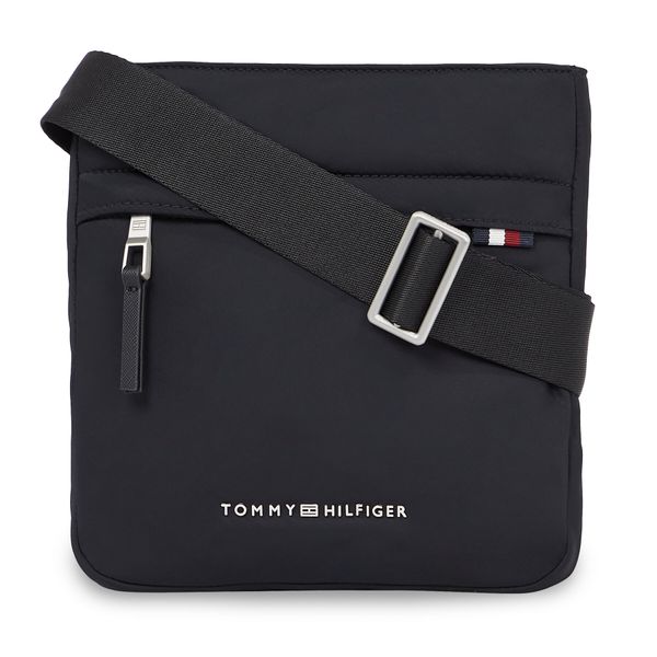 Tommy Hilfiger Torbica za okrog pasu Tommy Hilfiger Th Signature Mini Crossover AM0AM12216 Črna