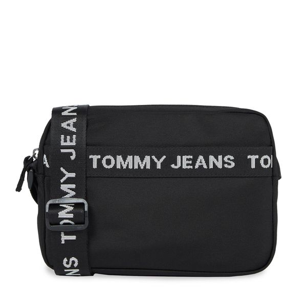 Tommy Jeans Torbica za okrog pasu Tommy Jeans Tjm Essential Ew Crossover AM0AM11522 Black BDS