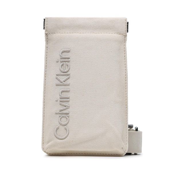 Calvin Klein Torbica za telefon Calvin Klein Ck Summer Phone Crossbody K60K610460 Bež