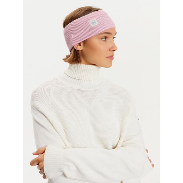 Buff Trak iz blaga Buff Crossknit Headband Solid 126484.519.10 Roza