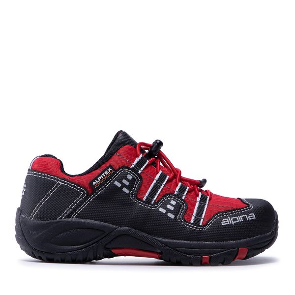 Alpina Trekking čevlji Alpina Atos 6402-3K Red/Black