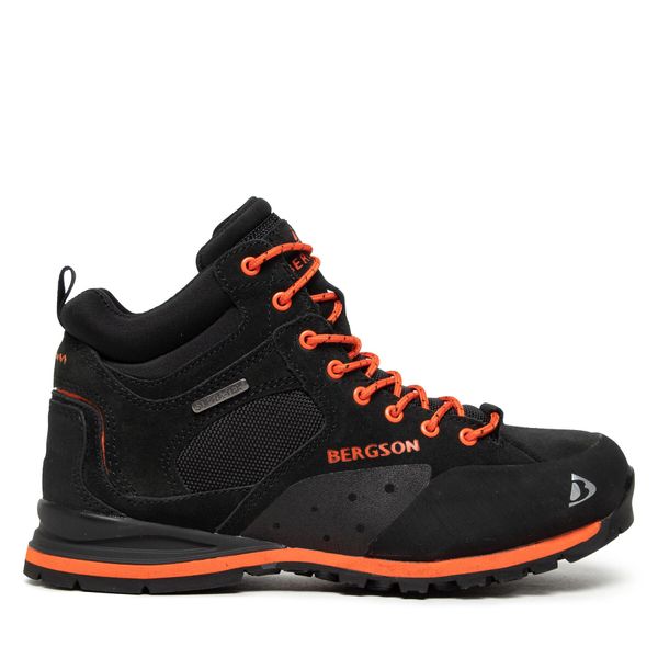 Bergson Trekking čevlji Bergson Soira Mid Stx Black/Orange