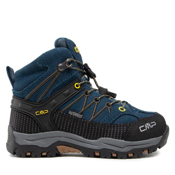CMP Trekking čevlji CMP Kids Rigel Mid Trekking Shoe Wp 3Q12944 Blue Ink/Yellow 10MF