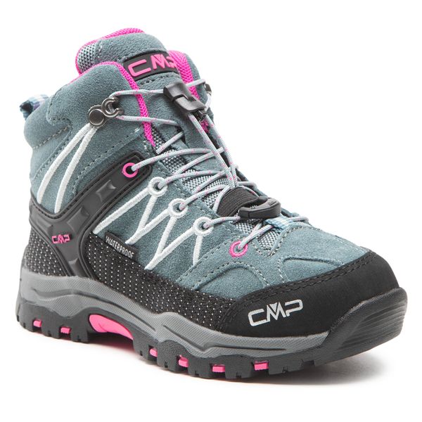 CMP Trekking čevlji CMP Kids Rigel Mid Trekking Shoe Wp 3Q12944 Siva