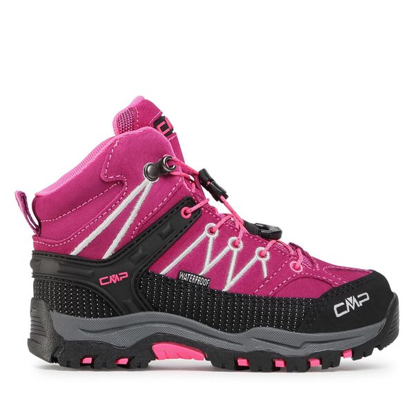 CMP Trekking čevlji CMP Kids Rigel Mid Wp 3Q12944 Berry/Pink Fluo 05HF