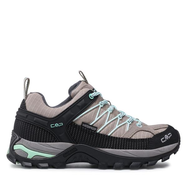 CMP Trekking čevlji CMP Rigel Low Wmn Trekking Shoe Wp 3Q54456 Siva