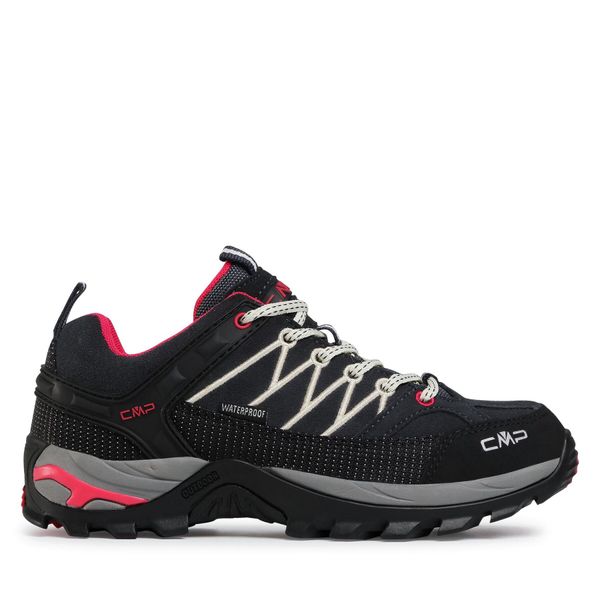 CMP Trekking čevlji CMP Rigel Low Wmn Trekking Shoes Wp 3Q13246 Antracite/Off White 76UC