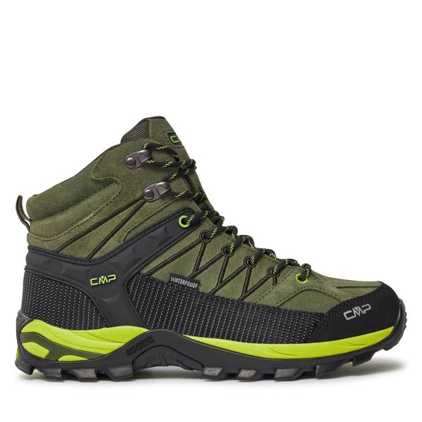 CMP Trekking čevlji CMP Rigel Mid Trekking Shoes Wp 3Q12947 Kaki-Acido 02FP