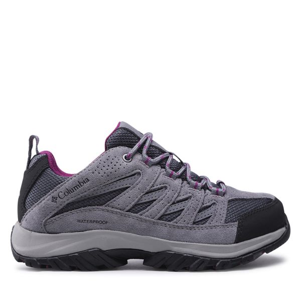 Columbia Trekking čevlji Columbia Crestwood Waterproof BL5372 Graphite/Wild Iris 053